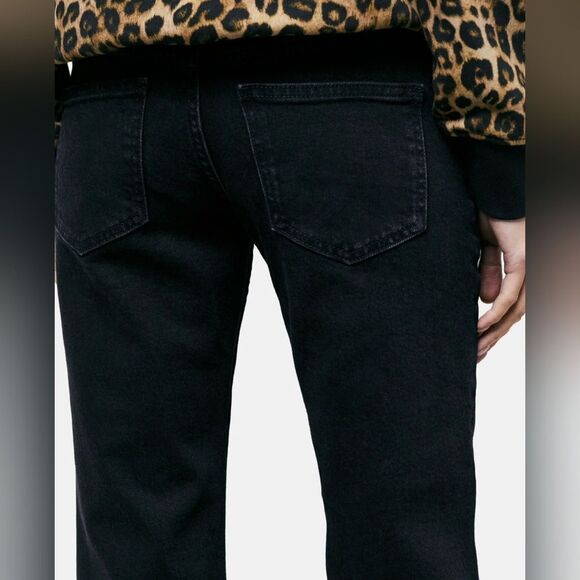 NWT The Kooples Black Boot Cut Jeans Sz 28 - Picture 6 of 8